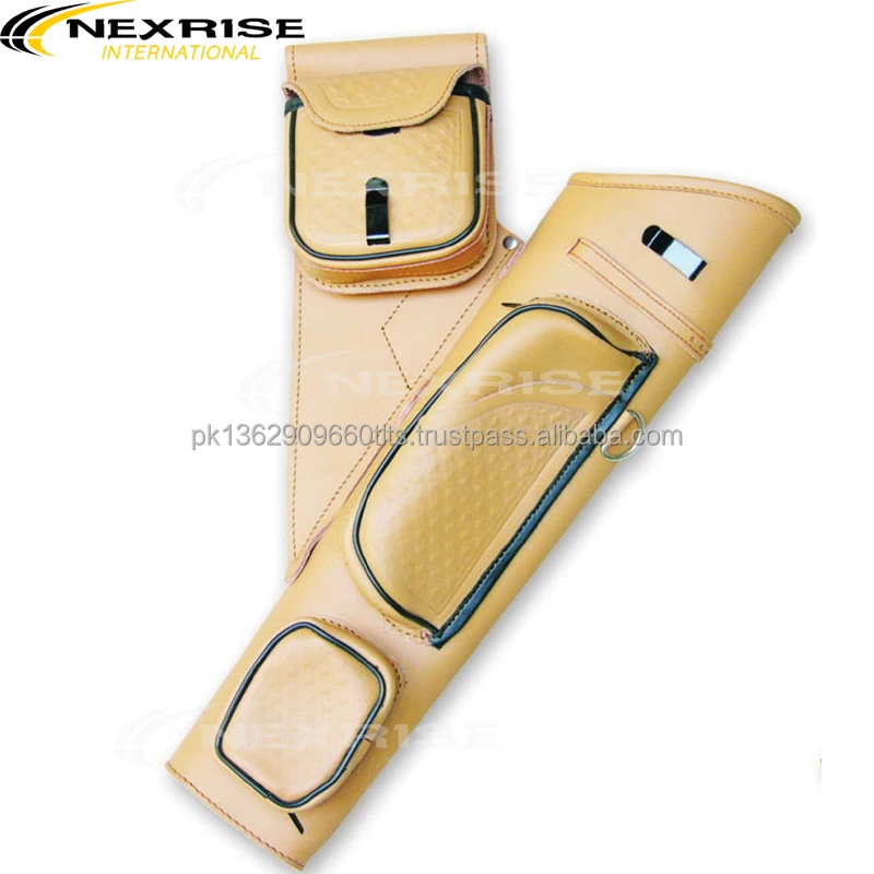 Best Side Quivers For Archery Hunting Recurve Bow Leather Arrow Quivers