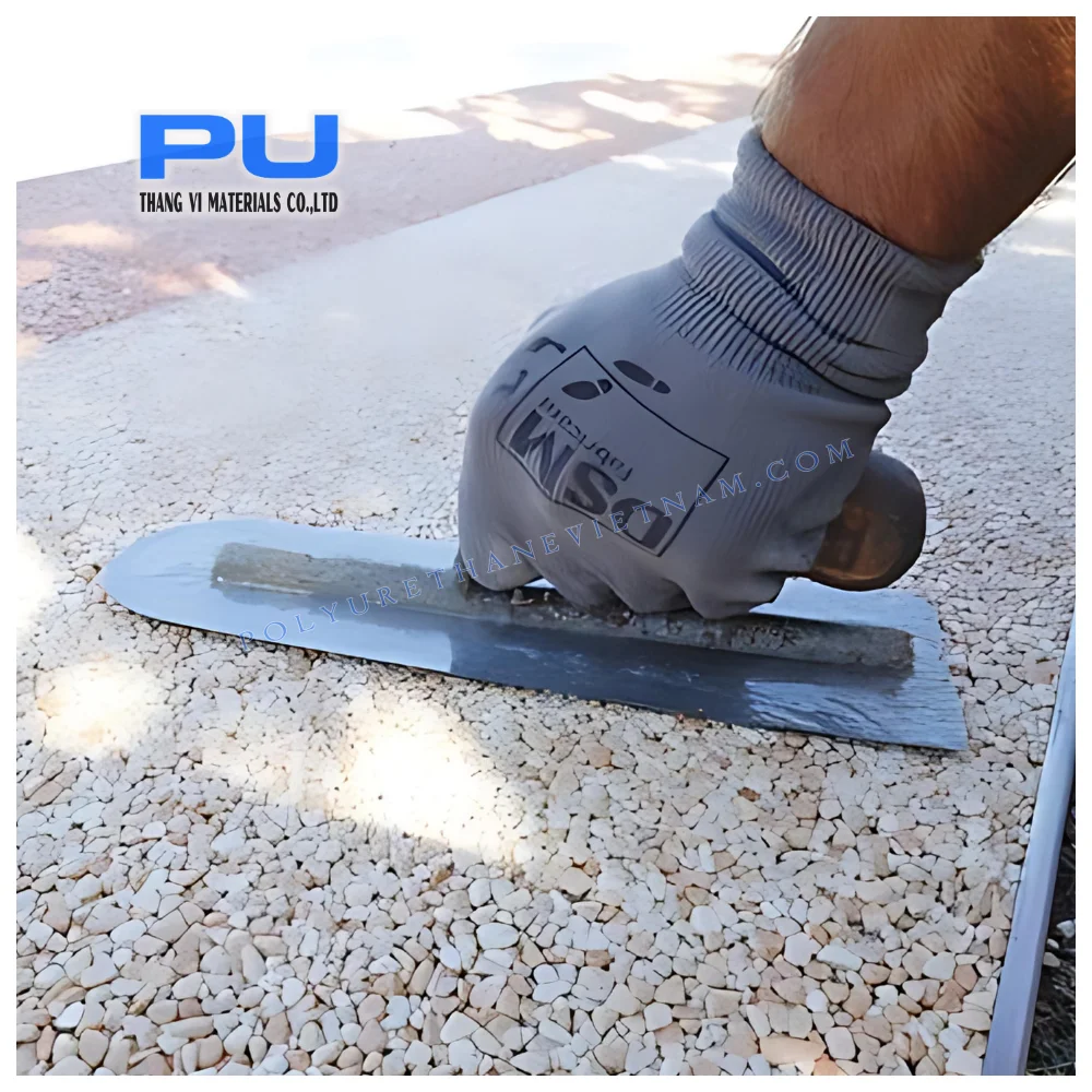 Resin-Washed Stone Flooring for Construction Resin Bound Driveway and Floor Washed Stone with Putty Epoxy Gravel