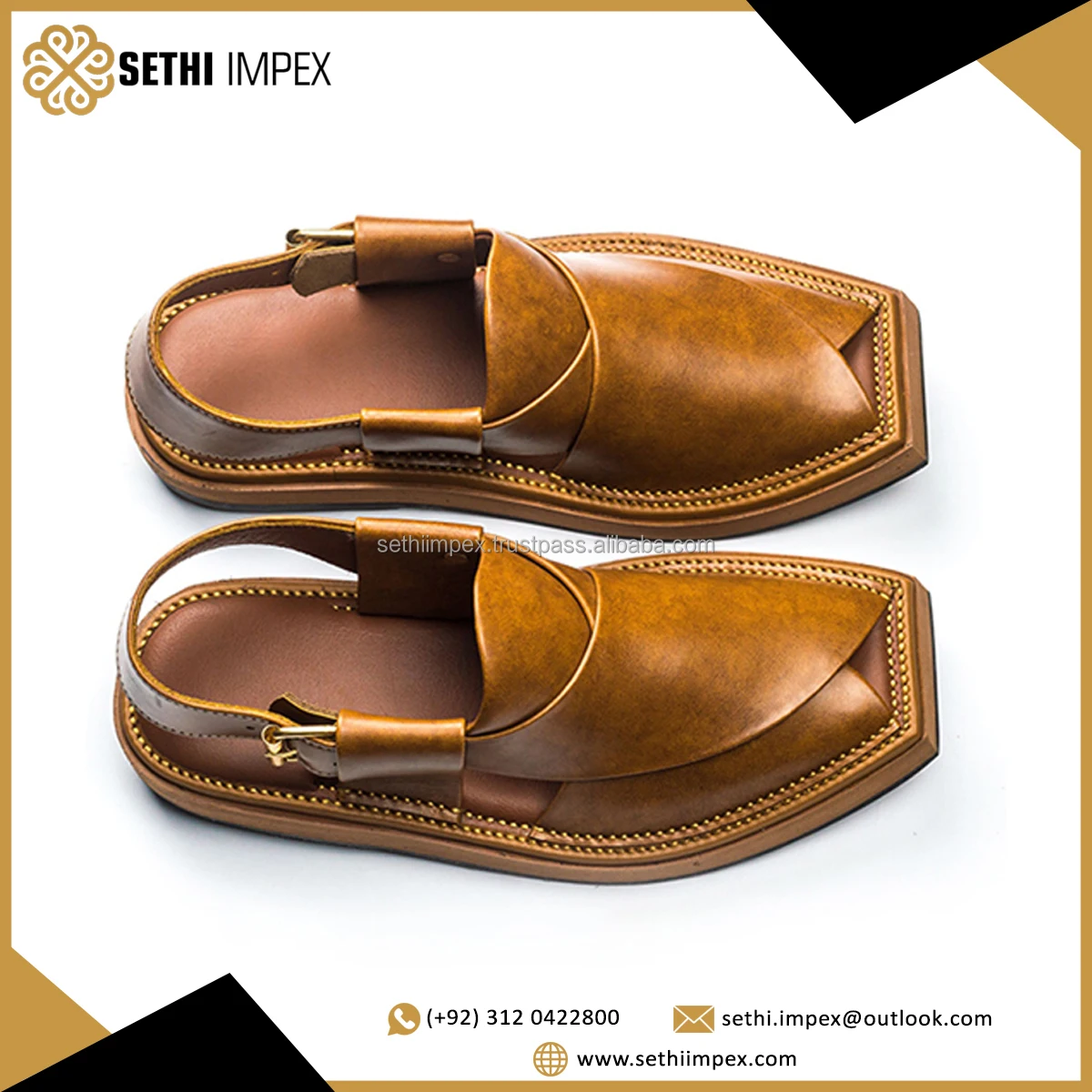 peshawari leather chappal