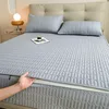 Bordure en coton bleu lac