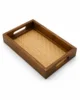 Natural Bamboo with Dark Brown Frame