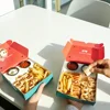 box with sauce holder