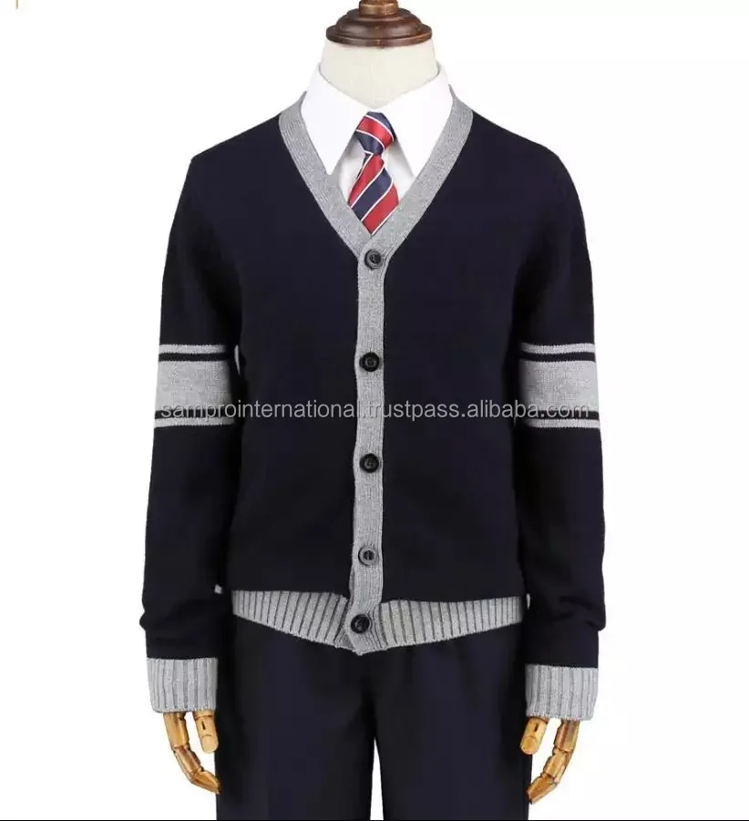 Custom Professional 100 Cotton School Uniform Design School Uniform