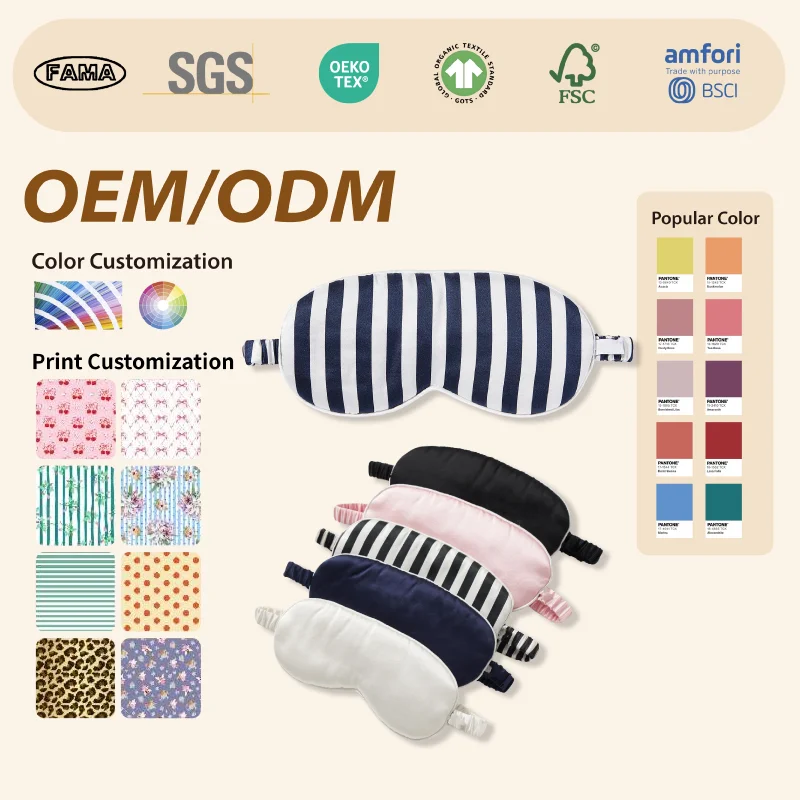 Luxe slaapmasker van moerbeizijde 3d ontwerp voor dames_voghion.com