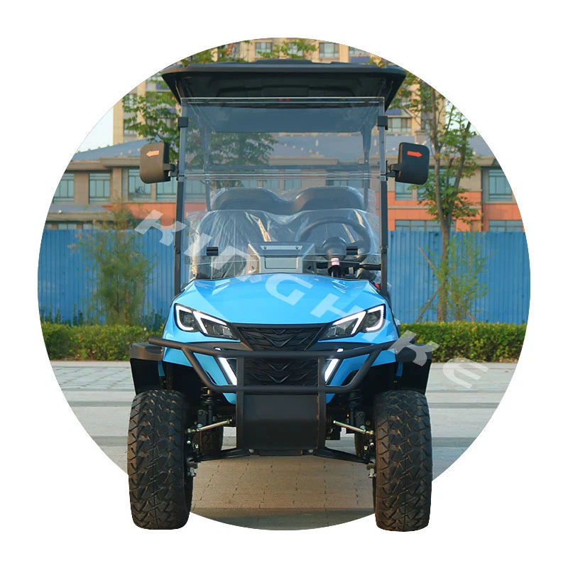 Seater Electric Golf Push Cart Cheap Wholesale Custom Street Legal Lifted Rent 2 4 6 CE 48V Race Car 3m