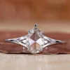 Pear Rose Ring