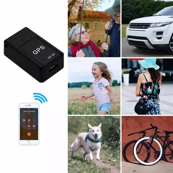 Magnetic GF07 Mini GPS Real Time Car Locator Tracker GSM/GPRS Tracking Device