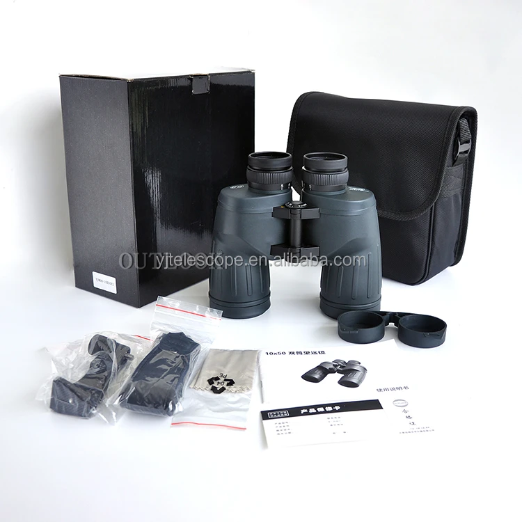 Телескоп мощный бинокль 10x50 Водонепроницаемый Телескоп День и ночь