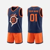 Navy + Orange