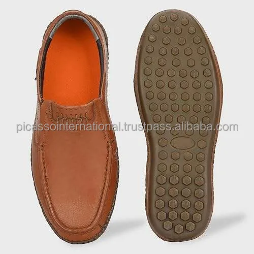 Comfort Fashion Walking Flexible Moccasins Business Work Formal Slip on Genuine Leather Loafers Shoes at Competitive Price