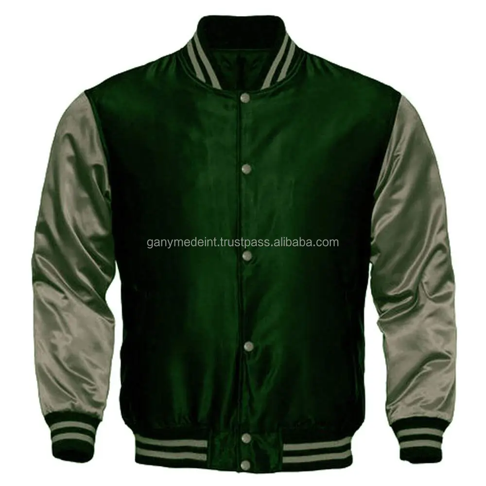 Source Custom leather wool varsity KVJ06 jacket with chenille patches and  embroidery on m.