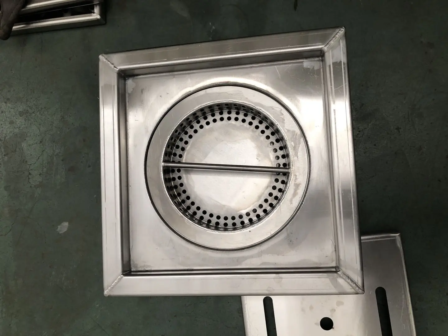 Heavy Duty Industrial Stainless Steel Linear Floor Drain for Process Plants with Pump Trench Grate