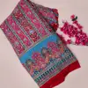 Crimson Red / Turquoise Blue
