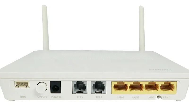 Original Ftth Fiber Optic Gpon Ont Optical Network Terminal 4ge 2pots Wifi Modem Hg8245h 8879