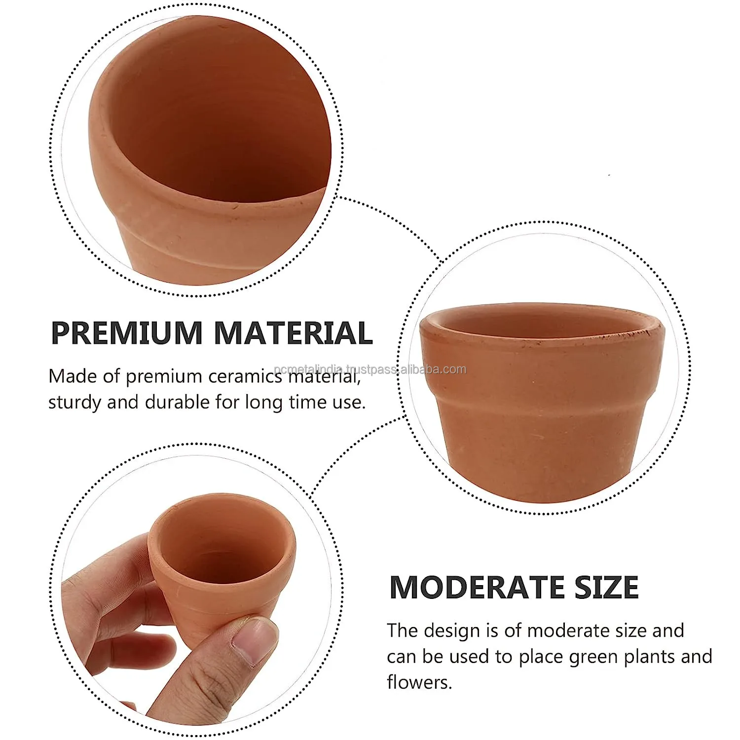 Terracotta Pots For Plants/garden Pot Terracotta Planter Plant Pot For