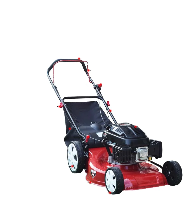 Color LOGO Customized Weeding Efficient Garden Lawn Push Gasoline Lawn Mower
