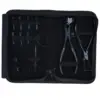 Kit de herramientas para extensiones de cabello negro