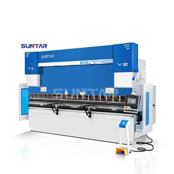 Suntay HydraulicWC67K100T/2500 metal steel 4+1 axis  press brake machine  cnc bending machine