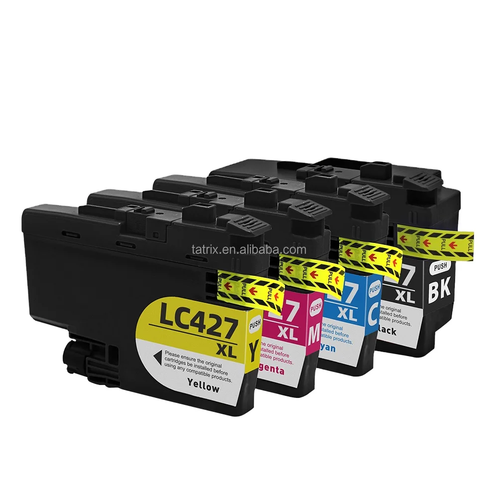 Tatrix LC427 LC427XL Compatible Ink Cartridges for Brother