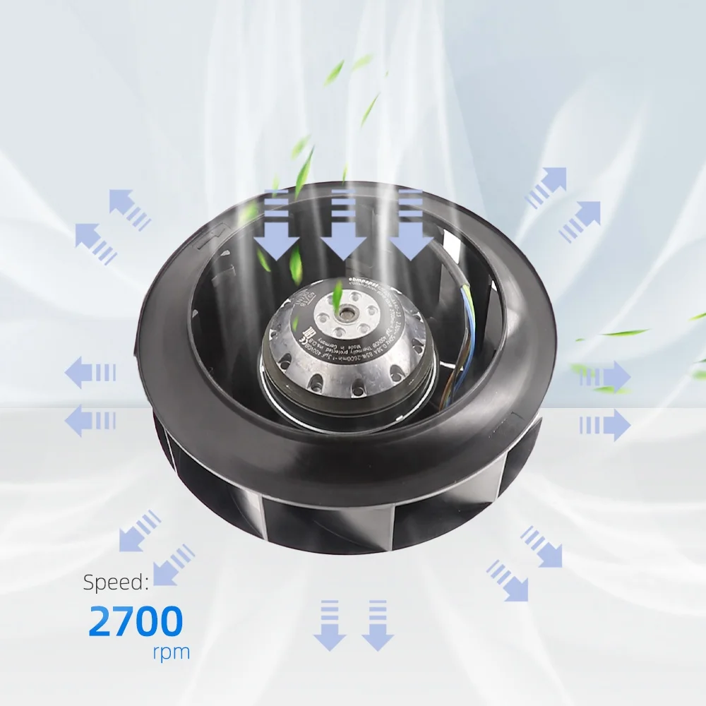 Ebmpapst R2E220-AA40-23 230V AC 890W Cooling Fan - 2600RPM