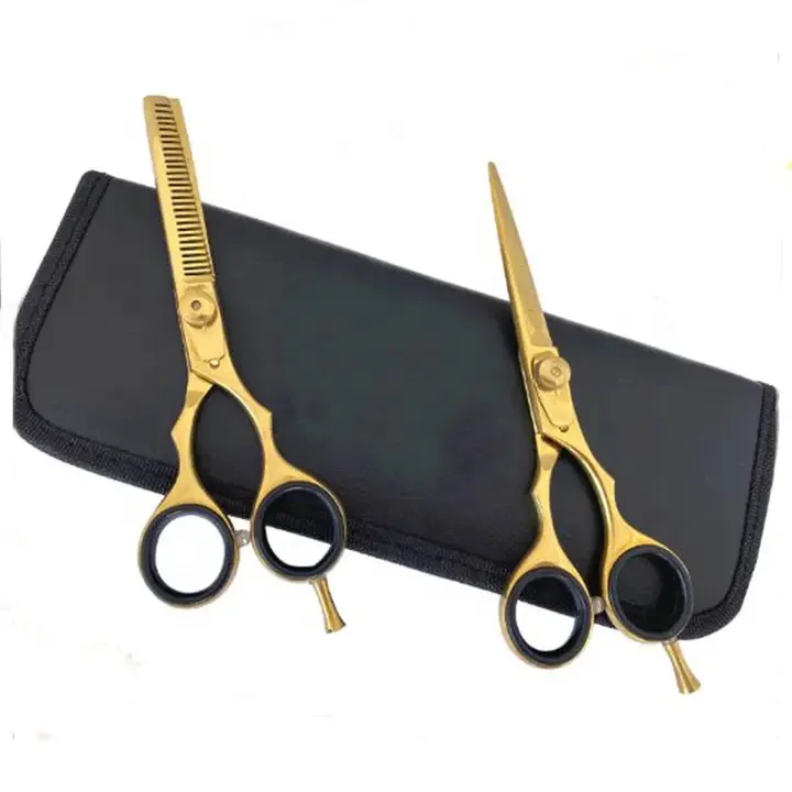 CNC Technology Japan VG10 Steel Texturizing Barber Scissors Professional Hair Shears Super Soft Hair Thinning Scissors