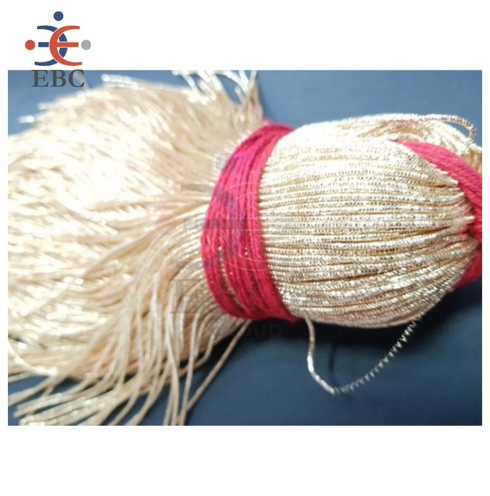 Wholesale Gold Jaceron Rough Purl Gold Bullion Metal Thread Bullion Wire Thread Nakshi for Hand Embroidery and Jewelry