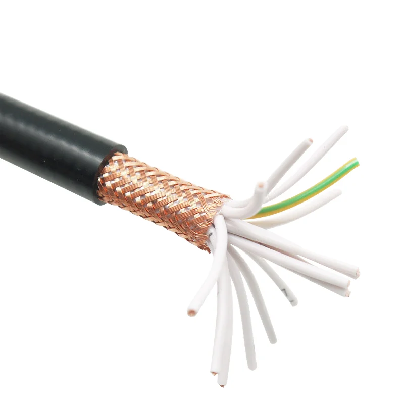 KVV KYJV Cable0.5mm-24awg 450/750V PVC Encased Computer Controlled Shielded Twisted Copper Core Wire Stranded Packaged 100m