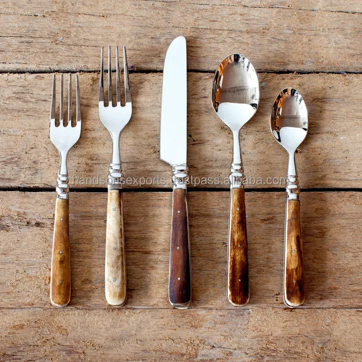 Brushed Gold Cutlery Set Buy Brushed Gold Cutlery Set,Luxury Cutlery