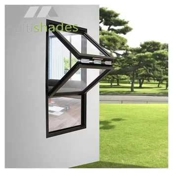 Aluminum Alloy Bi-Fold Entry Door External Accordion Balcony Folding Design for Living Room