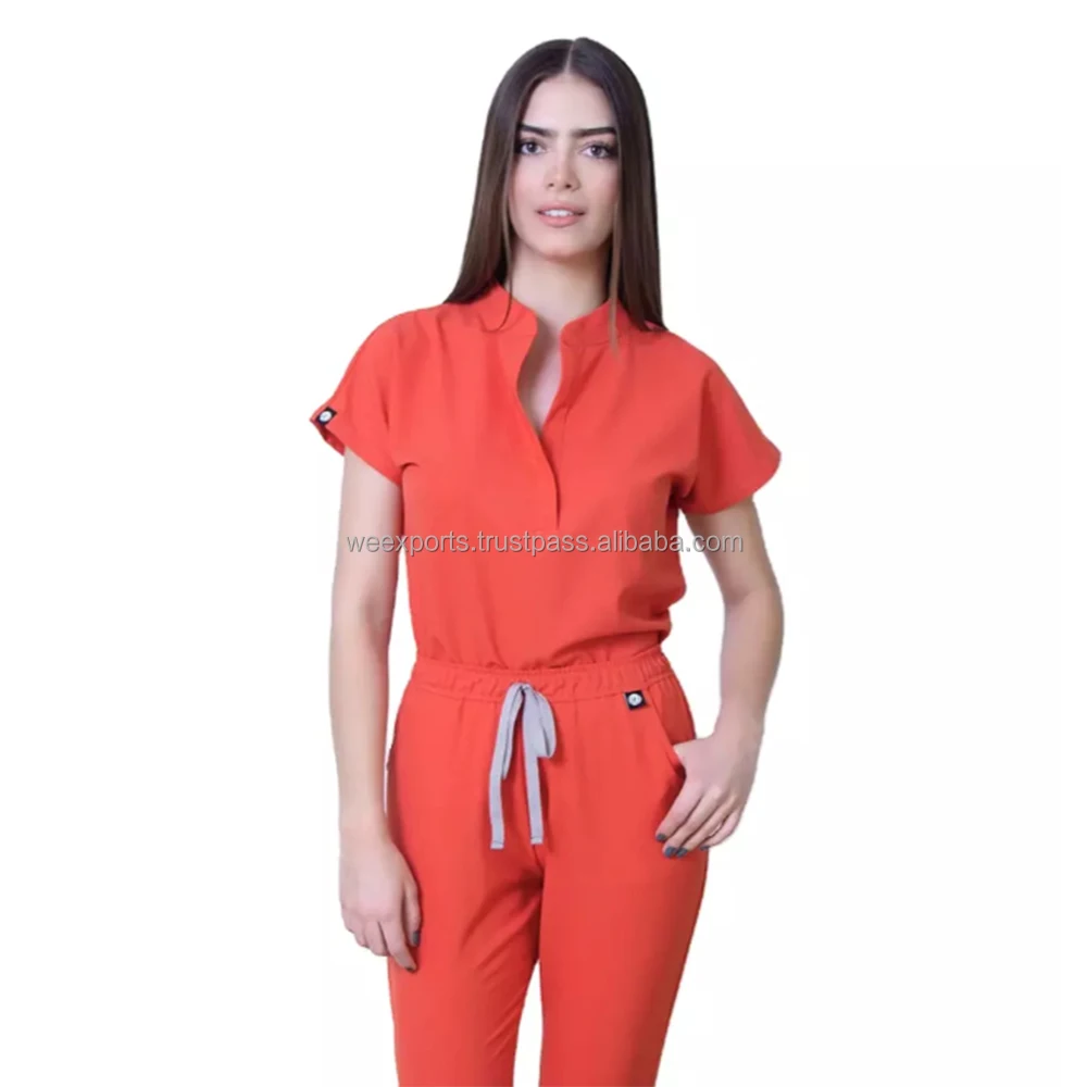 Top Quality Fashion Nursing Scrubs Uniform Set Scrubs Uniforms Sets