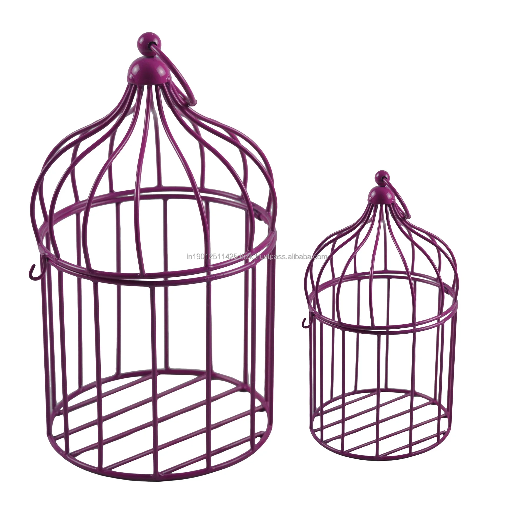 Wholesale Birds Cages Handmade Painted Finishing Decor Metal Outdoor ...