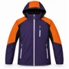 Violet nuit / Orange brûlé