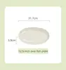 12" oval Plate