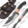Carbon Steel , Resin & Olive Wood