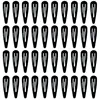 Black BB clips 50 pieces