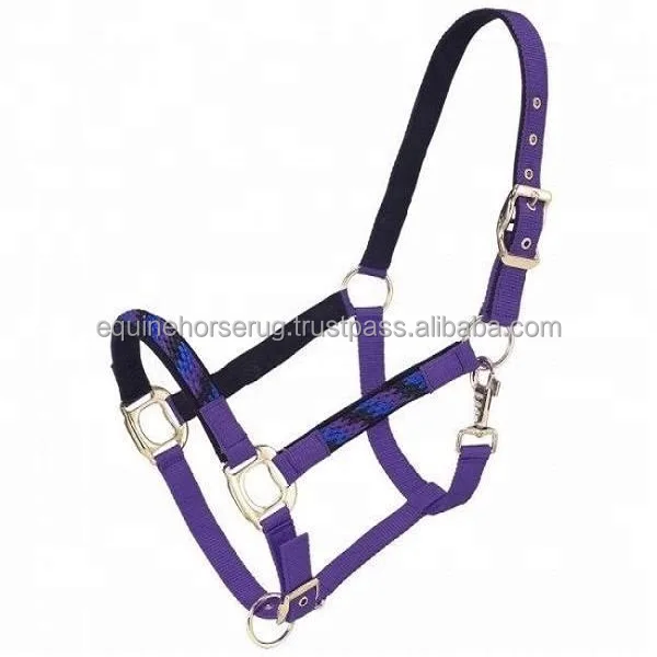 Horse Foal Halter Nylon Adjustable Bridle Synthetic Headcollar Oem