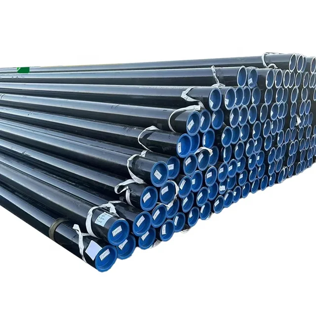 Low price seamless Carbon Steel Pipe  Waterworks oil gas fluid boiler drill galvanized steel tubes