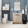 Plain Light Oak Color