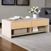 White + Natural Color