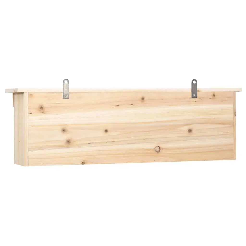 Sparrow House with 5 Rooms 26.8"x5.9"x8.3" Firwood for Backyard Birding - Image 5