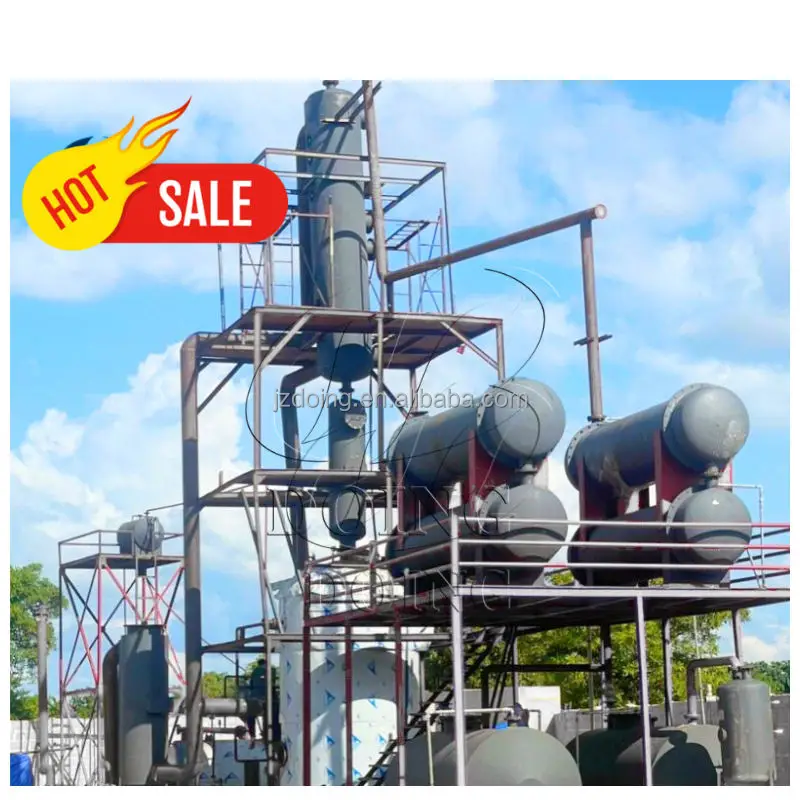 Distillation Machine to Refine Dirty Engine Oil Recycling Machine Waste Mobil Oil Recycling Machine Purifier System