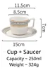 Cup + Saucer