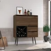 Mahogany / Black Color