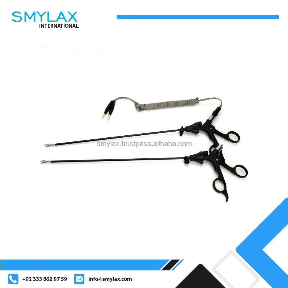 Laparoscopic Bipolar Forceps With Cable Laparoscopy Reusable Bipolar