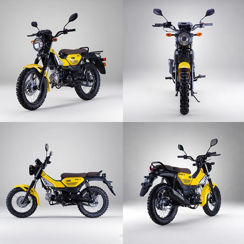 Zonsen 125cc off-Road Motorcycle - Classic Bent-Frame Design