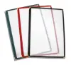 Noir, Vert, Rouge Triple Pli
