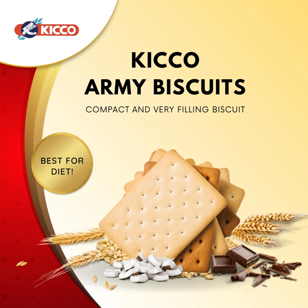 Kicco Dense Biscuit Energy Compressed Long Lasting Hunger Hard Biscuit