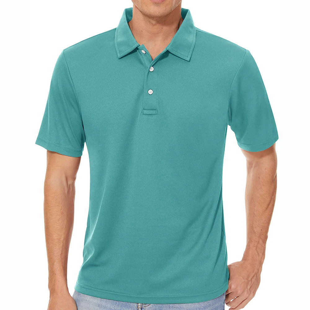 polo shirts New Men's Long-sleeved Polo Shirt Business Casual Slim Elastic Top Fashion Classic Solid Color Brand Basic Top