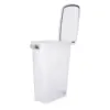bianco trasparente/bianco