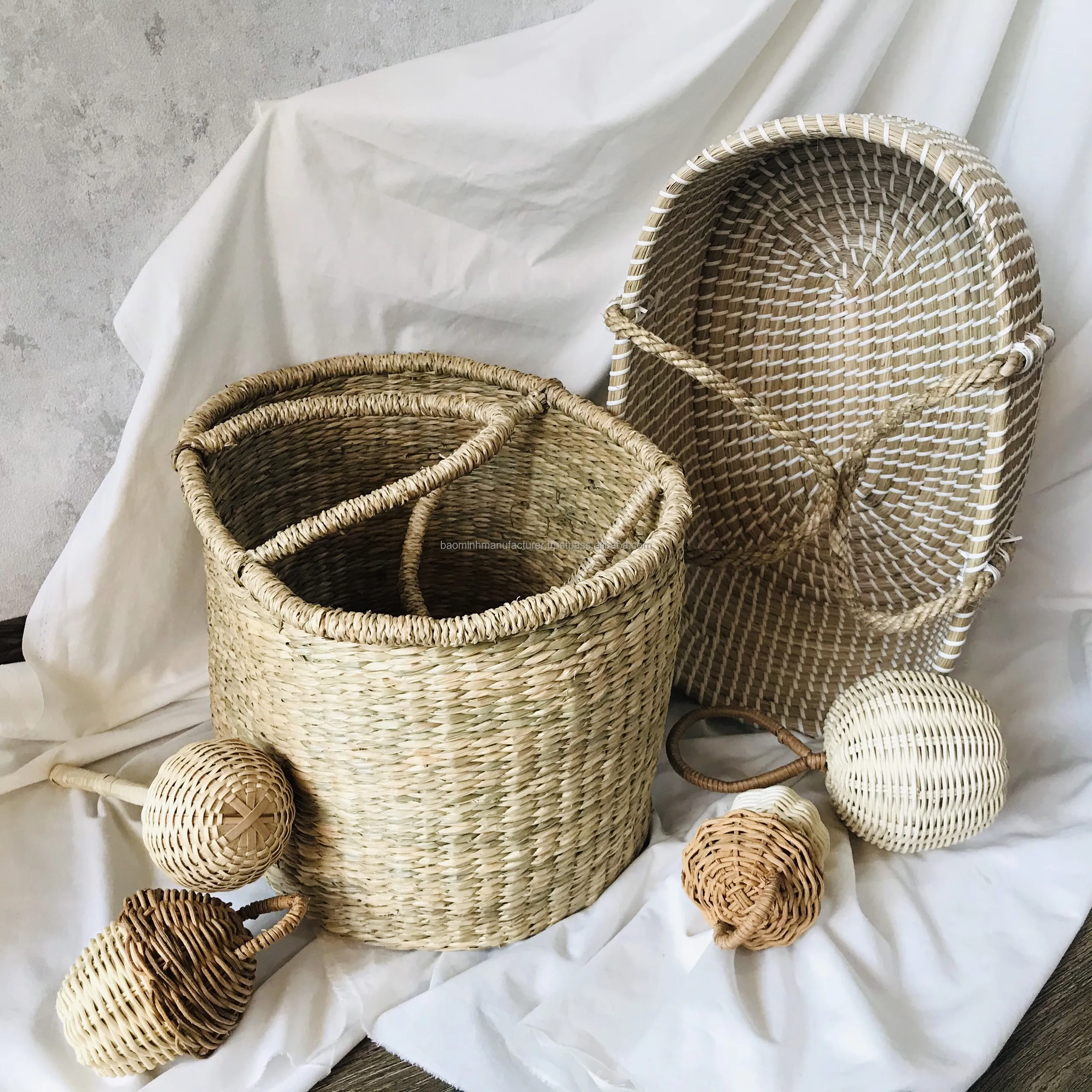 Rattan Bike Basket